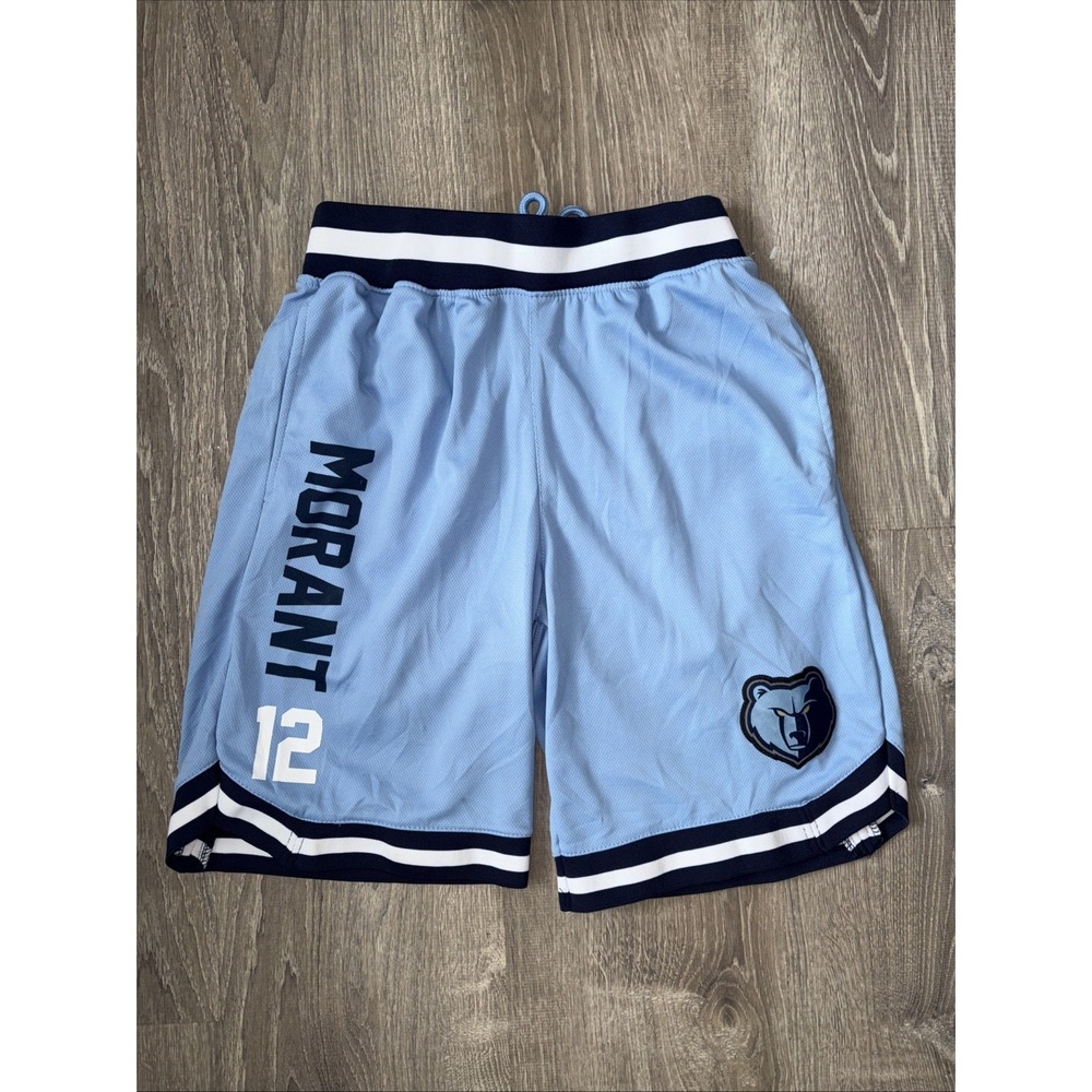Memphis Grizzlies Ja Morant NBA Shorts Men's Size S Blue Basketball Tailgate